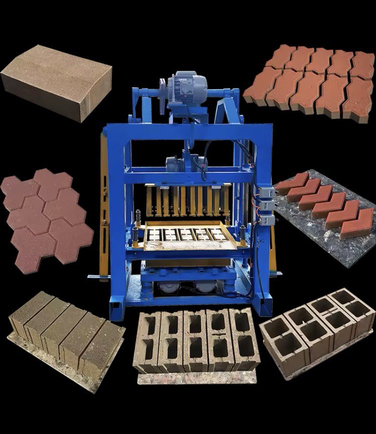 Small Interlocking Brick & Block Making Machine – Cement Paving and Hollow Block Moulding Equipment
