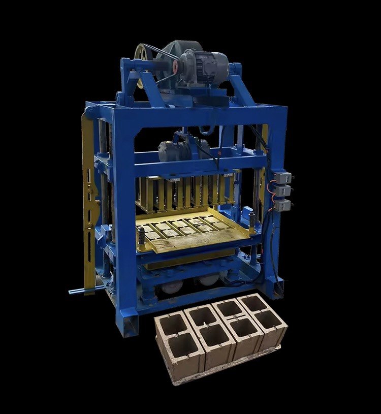 Small Interlocking Brick & Block Making Machine – Cement Paving and Hollow Block Moulding Equipment - Image 4